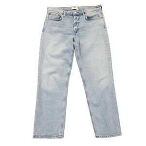 Agolde Jeans Womens 31x26 Actual Sz Mid Rise Lyocell Blend Tapered Stretch